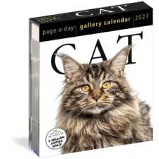  Cat Page-A-Day® Gallery Calendar 2027 – Workman Calendars (Naptár) naptár, kalendárium