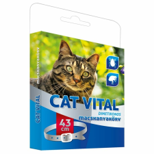 Cat Vital Dimetikonos Macskanyakörv Piros nyakörv, póráz, hám macskáknak
