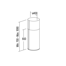 Cata - Páraelszívó Isla Faro BK Fekete páraelszívó