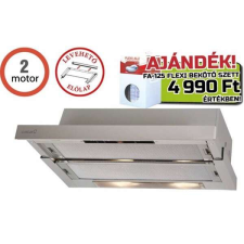 Cata TF-5260 X/L inox páraelszívó + FA 125/3 bekötőszett páraelszívó