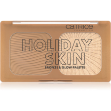 Catrice Holiday Skin élénkítő és bronzosító paletta 5,5 g arcpirosító, bronzosító