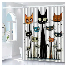  CATS poliészter zuhanyfüggöny RK640762 lakástextília