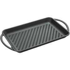 CATTARA öntöttvas füles grill serpenyő, 33×21,5 cm (8591686130621) edény