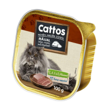 CATTOS Cattos Alucup macskaeledel májas 100g macskaeledel