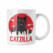  Catzilla - Fehér Bögre bögrék, csészék
