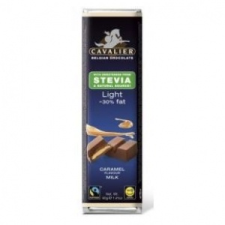 Cavalier Cavalier tejcsokoládé karamella krémmel töltve 40 g (HL) reform élelmiszer
