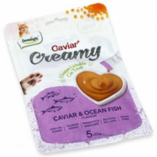  Caviar Creamy Snack Óceánihalas 5*10g jutalomfalat macskáknak