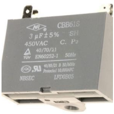  CBB611A Klíma ventillátor-motor indító kondenzátor 3uf 450V kisháztartási gépek kiegészítői
