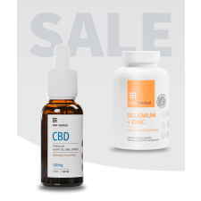  CBD Olaj 500 mg + Szerves Lalmin® szelén + cink vitamin és táplálékkiegészítő