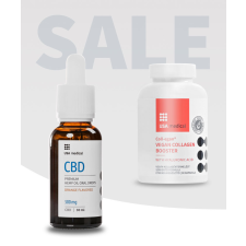 CBD Olaj 500 mg + Vegán Kollagénserkentő kapszula vitamin és táplálékkiegészítő