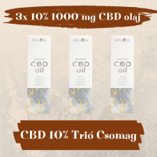 CBD Trió Csomag 3x10% 1000 mg gyógyhatású készítmény