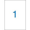 CDC UK Ltd. A4 Etikett, univerzális, 210x297 mm, VICTORIA, 100 etikett/csomag