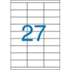 CDC UK Ltd. A4 Etikett, univerzális, 70x30 mm, VICTORIA, 2700 etikett/csomag