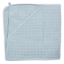 Ceba Baby Ceba fürdõlepedõ kapucnis 100x100cm gofri ködkék babatörülköző, kifogó