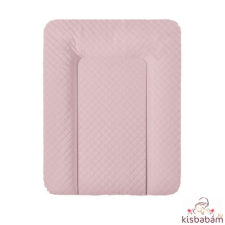 Ceba Baby Ceba pelenkázó lap puha kicsi 50x70cm Caro rózsaszín pelenkázó matrac