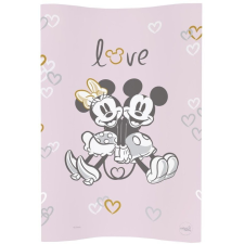 Ceba Baby COSY puha pelenkázó alátét, 50x70, Disney Minnie & Mickey, Pink pelenkázó matrac