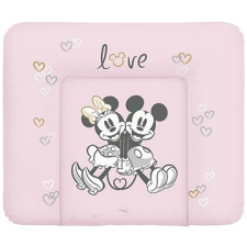 Ceba Baby puha pelenkázó alátét komódra 85 × 72 cm, Disney Minnie & Mickey Pink pelenkázó matrac