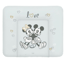 CEBA Pelenkázó alátét puha komódra (85x72) Disney Minnie & Mickey Grey pelenkázó matrac