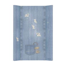 CEBA pelenkázó lap merev 2 oldalú 50x70 - Denim Style Shabby kék pelenkázó matrac