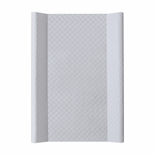Ceba pelenkázó lap merev 2 oldalú 50x70cm COMFORT caro szürke pelenkázó matrac