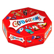 Celebrations Csokoládé válogatás CELEBRATIONS ünnepi dobozban 196g csokoládé és édesség