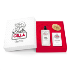 Cella Milano 1899 Cella Milano Set Beard Shampoo, Oil and Brush (Gift Box) kozmetikai ajándékcsomag