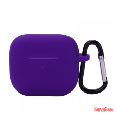 CELLECT Airpods 3 szilikon tok, Ibolya, 2.5 mm fülhallgató, fejhallgató tok