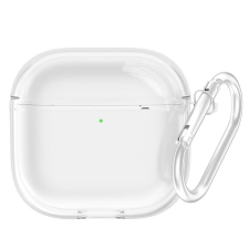 CELLECT Airpods 4 szilikon tok, Átlátszó, 1.8 mm fülhallgató, fejhallgató tok