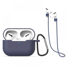 CELLECT Airpods Pro 3in1 (tok, akasztó, zsinór ), Kék fülhallgató, fejhallgató tok