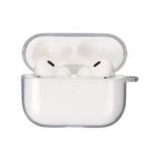 CELLECT Airpods PRO szilikon tok, átlátszó (AIRPODSP-CASE1.8-TP) audió kellék