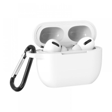 CELLECT Airpods Pro szilikon tok, Fehér, 2.5mm fülhallgató, fejhallgató tok
