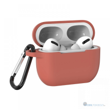 CELLECT Airpods Pro szilikon tok, Korall, 2.5mm fülhallgató, fejhallgató tok