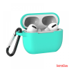 CELLECT Airpods Pro szilikon tok, Menta, 2.5mm