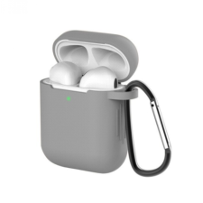CELLECT Airpods szilikon tok, Szürke, 1.5mm fülhallgató, fejhallgató tok
