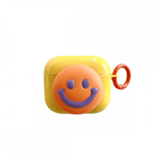 CELLECT Apple Airpods Pro tok - Narancssárga smile fülhallgató, fejhallgató tok