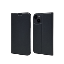 CELLECT Apple iPhone 15 oldalra nyíló tok,fekete tok és táska