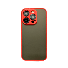CELLECT Apple iPhone 15 Pro Max Műanyag Tok - Piros/Fekete (5999112876281) tok és táska