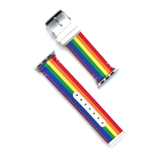 CELLECT Apple watch 38/40/41mm szövet óraszíj szivárvány (CEL-STRAP-RAINBOW2) okosóra kellék