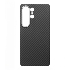 CELLECT Aramid karbon hátlaptok Samsung Galaxy S25 Ultra fekete tok és táska