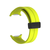 CELLECT Galaxy Watch7 Ultra mágneses szilikon óraszíj, 24mm, neonzöld (STRAP-WATCH7U-NE)