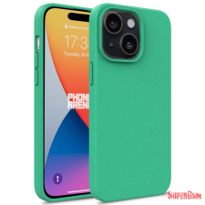 CELLECT GoGreen iPhone 15, Türkíz tok és táska