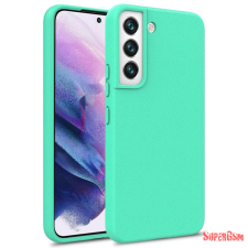 CELLECT GoGreen Samsung S21 FE 5G, Türkizkék tok és táska
