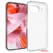 CELLECT Google Pixel 9a vékony szilikon hátlap, Átlátszó tok és táska