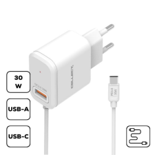 CELLECT HS-H47 USB-A hálózati töltő USB-C kábellel fehér (MTC-HSH4730W-TYPECW) mobiltelefon kellék