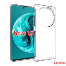 CELLECT Huawei Nova12i vékony szilikon tok, Átlátszó tok és táska