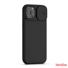 CELLECT iPhone14 Plus TPU+PC csúsz. kameravédős tok,Fekete tok és táska