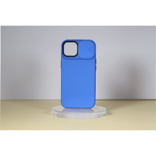 CELLECT iPhone14 Plus TPU+PC csúsztathatós kameravédős tok sötét kék (CEL-CAMP-IPH1467MDBL) tok és táska
