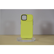 CELLECT iPhone14 Pro Max TPU+PC csúsz. kamerav. tok,Sárga tok és táska