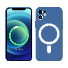 CELLECT iPhone 12 mini MagSafe rögzítésű szilikon tok kék (CEL-MAGSAFE-IPH12MBL) (CEL-MAGSAFE-IPH12MBL) - Telefontok tok és táska