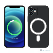 CELLECT iPhone 13 Pro mágneses szilikon tok, Fekete tok és táska